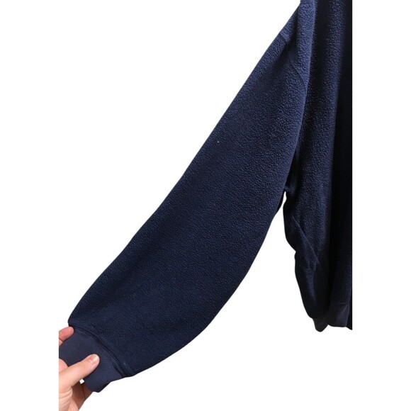 Vintage Pepsi Sweatshirt 1X Women’s Navy Long Sleeve Embroidered Lettering - Picture 4 of 5